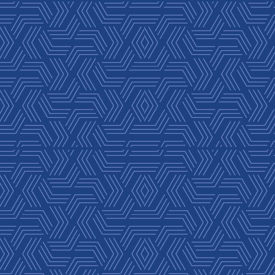 Identity pattern tile – indigo